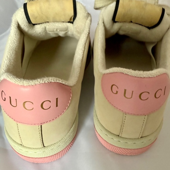 GUCCI Screener GG Canvas Crystal Sneakers - Picture 8 of 10